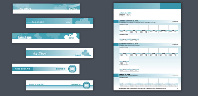 KMS Creative Design process for catalog design step 1