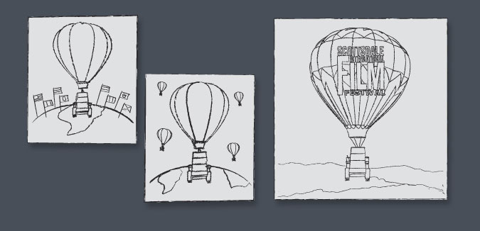 KMS Creative Design process for illustrations step 1